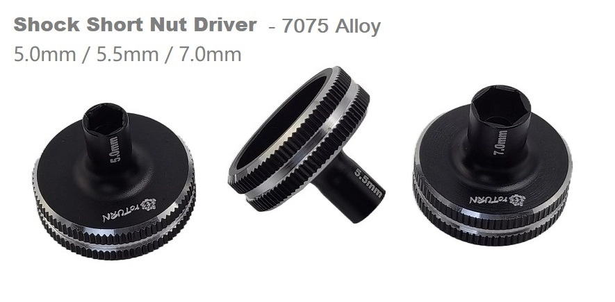 RC car Shock Short Nut Driver