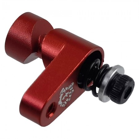 Aluminum 20T Servo Horn for ARRMA 1/18 Granite GROM / 1/18 Typhon GROM / 1/14 Mini Mojave GROM RC Cars: Red
