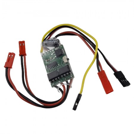 Dual Way Bidirectional Brushed ESC 2s-3s Lipo 5A Speed Controller For RC Model Boat/Tank/Car 130 180 Brushed Motor Spare Parts