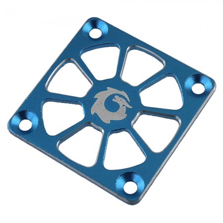 Aluminum Cooling Fan Cover 40x40mm Fan for RC Motor Cooling Fan: Blue