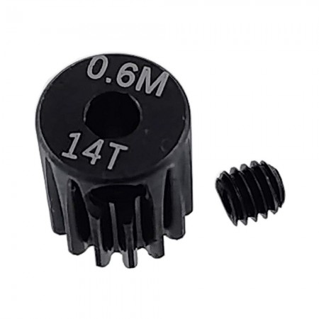 RC Motor Pinion Gear 14T M0.6 5mm Shaft Hole Motor Pinion Gears fit for Monster 1:10 Scale RC Carsnster 1:10 Scale RC Cars