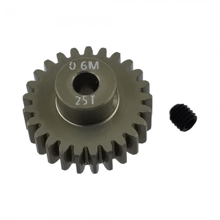 RC Motor Pinion Gear 25T M0.6 3.175mm Shaft Hole Motor Pinion Gears fit for Monster 1:10 Scale RC Cars