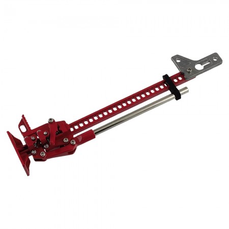 Metal 1/10 Scale Hi-Lift Extreme Jack: Red