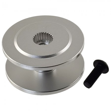 Aluminum 25x12mm Steering Gear Servo Winch Wheel 25T for 1/10 RC Crawler