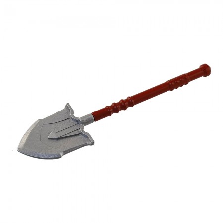 1/10 Scale Accessories Metal Scale Shovel for RC Crawler for 1/10th Scale Crawler: Red