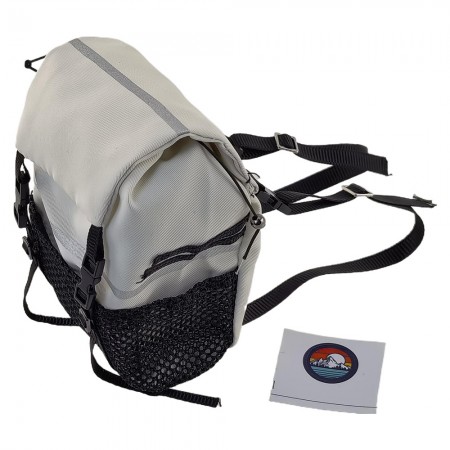 1/10 Scale Accessories Backpack Bag for RC Crawler: White 65x35x87mm