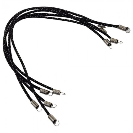 RC Scale Roof Rack Cord / Rope 20cm for 1/10 RC Crawler: Black Total Length: 26cm