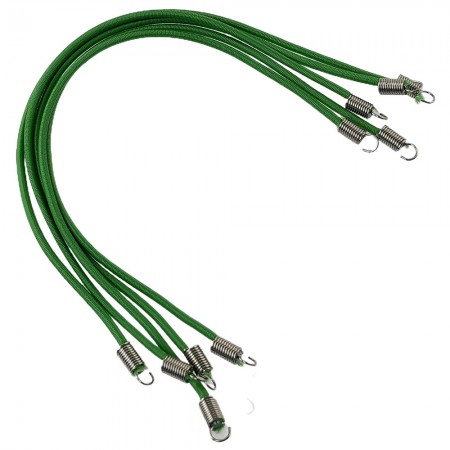 RC Scale Roof Rack Cord / Rope 20cm for 1/10 RC Crawler: Green Total Length: 26cm