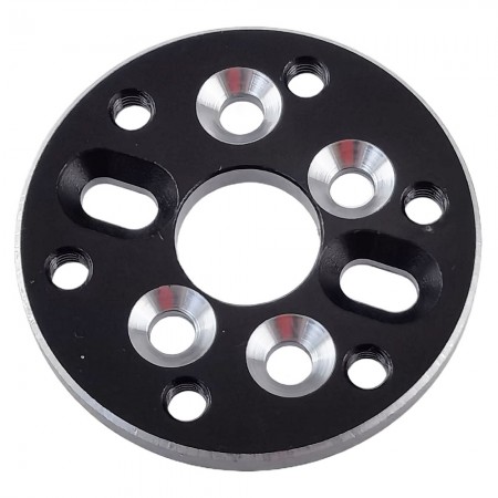 Alloy Conversion Block Adapter for 380/28 Series Motors to 540/3650 Series Motor: Black Hole Distance: 16mm / 19mm / 25mm / 14-23.5mm