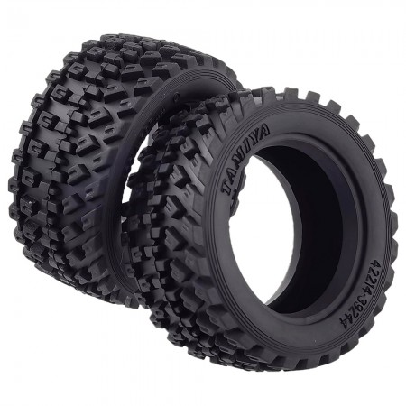 Tamiya SP.1427 60D Rally Block Tires 51427 (RC Spare Parts) 62x38mm
