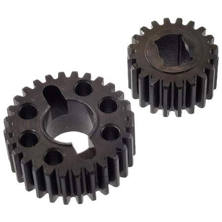 Steel 28/20T Portal Gear Set for 1/10 RC Crawler Vanquish VS4-10 Phoenix F10 Axle