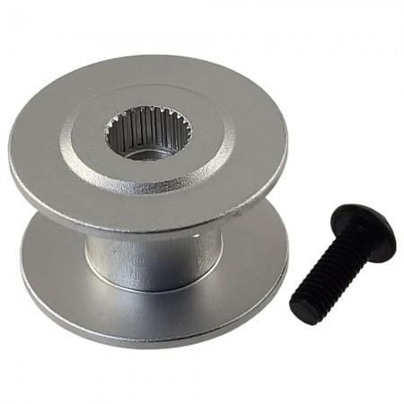 Aluminum 20x12mm Steering Gear Servo Winch Wheel 25T for 1/10 RC Crawler