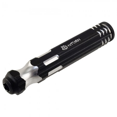 Classic Aluminium Magnetic Screwdriver Handle for RC Power Tool Tips (6.35mm or 1/4 Chuck): B Type 1pc/set