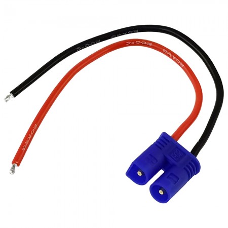 EC2 Male Pigtail  (10cm 20AWG silicone wire) (Male pin in Female housing)