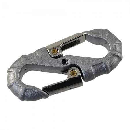 1/10 Scale Accessories S-Type Tow Hook Shackle for RC Crawler: Grey 30x12.5mm