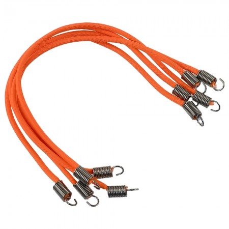 RC Scale Roof Rack Cord / Rope 15cm for 1/10 RC Crawler: Orange Total Length: 19cm