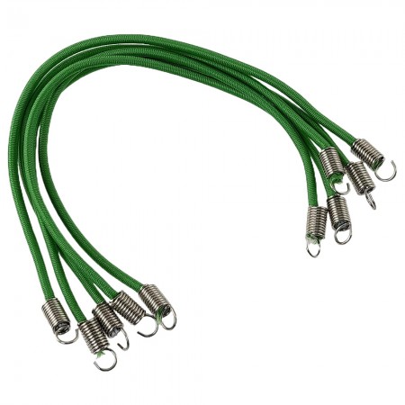 RC Scale Roof Rack Cord / Rope 15cm for 1/10 RC Crawler: Green Total Length: 19cm