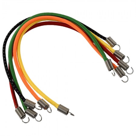 RC Scale Roof Rack Cord / Rope 15cm for 1/10 RC Crawler: Rainbow Total Length: 19cm