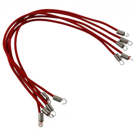 RC Scale Roof Rack Cord / Rope 20cm for 1/10 RC Crawler: Red Total Length: 26cm