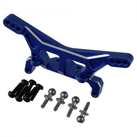 Aluminium Rear Shock Tower  for 1/24 Micro-B 2WD Buggy: Blue