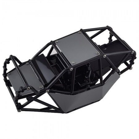 Nylon Rock Buggy Roll Cage Body Shell Chassis Kit for Axial SCX10, SCX10 II 90046, UTB10 Capra 1/10 RC Crawler: TiColor 244x122.5x116m