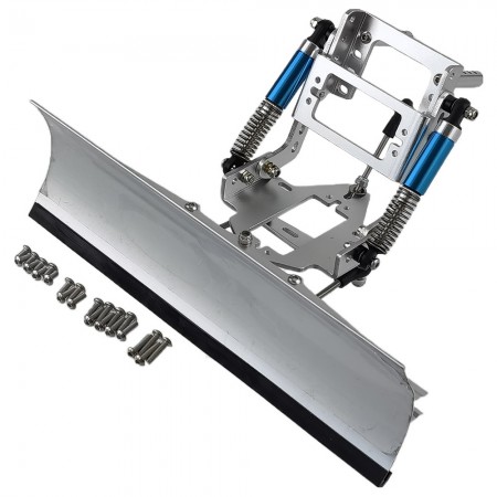 Alloy Blade Snow Plow for 1/10 RC Crawler TRX4 / SCX10 I / II (Servo Needed) 211x108x145mm