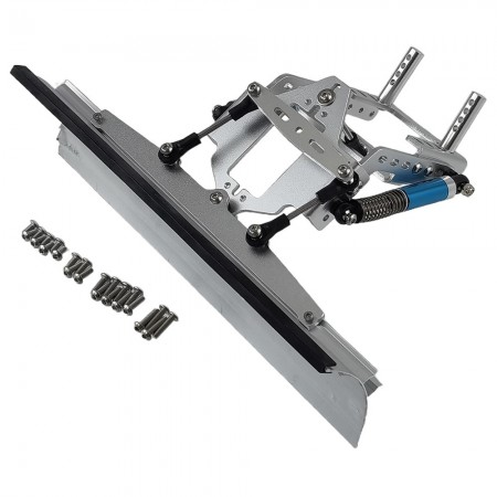 Alloy Blade Snow Plow for 1/10 RC Crawler TRX4 / SCX10 I / II (Servo Needed) 211x108x145mm
