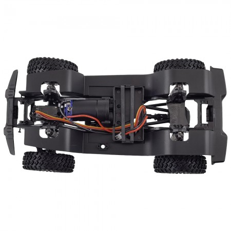 Complete Assembled Chassis Frame Kit with Axle, Gearbox, Motor & Servo for Traxxas TRX4M / TRX4-M Bronco Defender 1/18 RC Crawler 250x130x88mm