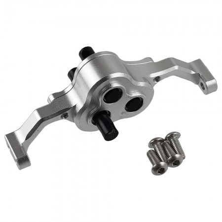 Alloy Complete Assembled Brace Transmission Gear Set for LCG 1/10 Scale RC Crawler: Silver 70.5x29.5x13.5mm