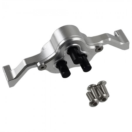 Alloy Complete Assembled Brace Transmission Gear Set for LCG 1/10 Scale RC Crawler: Silver 70.5x29.5x13.5mm