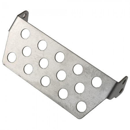 Stainless Steel Front Axle Fender Guard for F10 Vanquish VRD VS4-10 Phoenix / LCG 1/10 RC Crawler 81x37x18.5mm