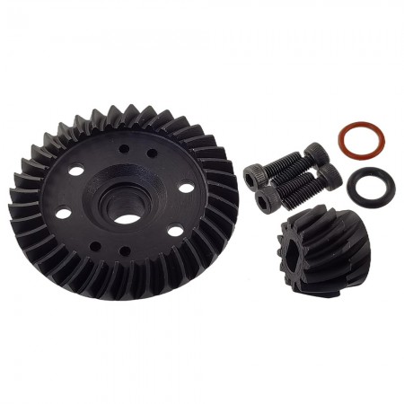 Metal Front / Rear Diff / Differential 37T Ring Gears / 13T Pinion Gears for Traxxas Slash 4x4 Ford 1/10 F-150 Truck