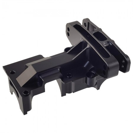 Aluminum 7075 Rear Upper Bulkhead for Traxxas 1/5 X-MAXX / 1/6 4WD XRT 8S: Black