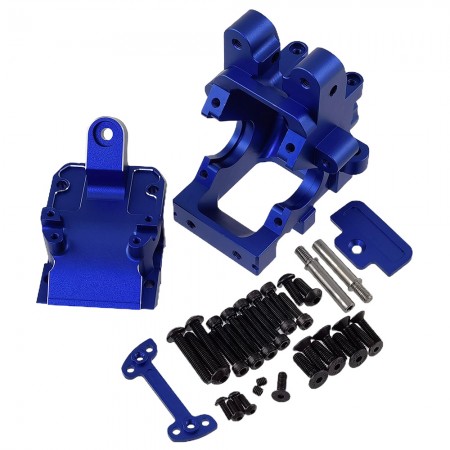 Aluminium Front / Rear Gear Differential / Diff Housing for Arrma 1/5 Kraton 8S Outcast: Blue
