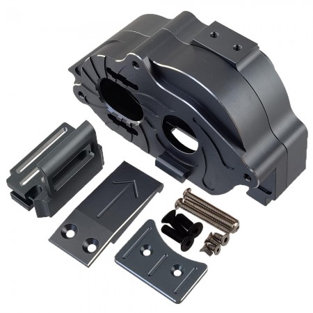 Aluminium Center Gear Box / Housing for Arrma 1/10 Kraton 4x4 4S Outcast / 1/8 Mojave 4S: TiColor