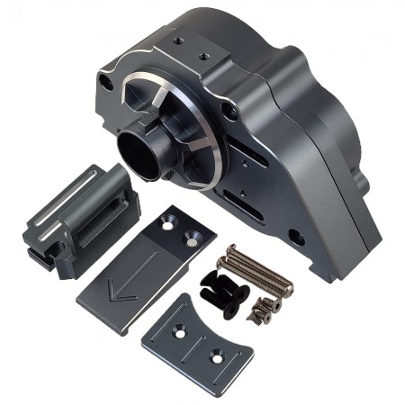 Aluminium Center Gear Box / Housing for Arrma 1/10 Kraton 4x4 4S Outcast / 1/8 Mojave 4S: TiColor