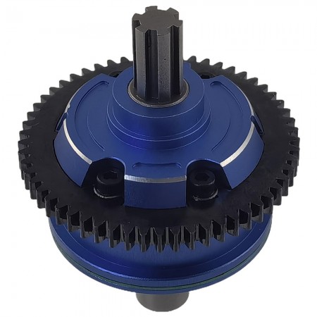 Aluminium Center Differential / Diff Gear Set for Arrma 1/10 Kraton 4x4 4S Outcast / 1/8 Mojave 4S: Blue