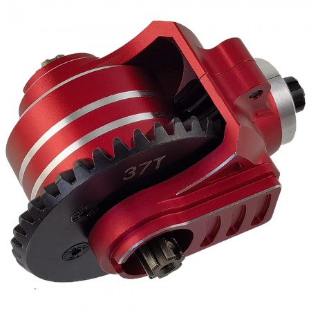 Aluminium Center Differential / Diff Gear Set for Arrma 1/10 Kraton 4x4 / GRANITE / SENTON / VORTEKS / 1/8 VENDETTA / INFRACTION 4x4: Red