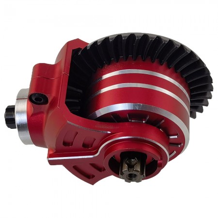 Aluminium Center Differential / Diff Gear Set for Arrma 1/10 Kraton 4x4 / GRANITE / SENTON / VORTEKS / 1/8 VENDETTA / INFRACTION 4x4: Red