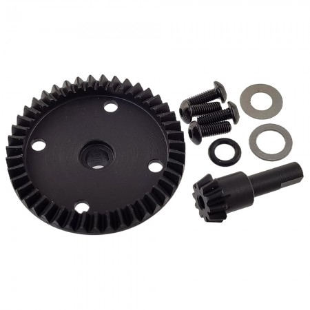 Metal Front / Rear Diff / Differential 43T Ring Gears / 10T Pinion Gears for Arrma 1/8 Kraton 6S 1/7 Fireteam