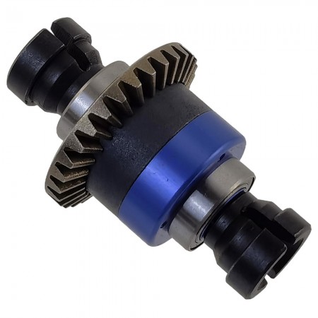 Aluminium Front / Rear Gear Differential / Diff for 1/18 ARRMA GRANITE / TYPHON / 1/14 ARRMA Mini MOJAVE GROM: Black/Blue