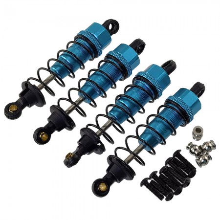 Aluminium Front / Rear Spring Dampers / Shocks for Tamiya CC-01 / CC01 1/10 RC Crawler: SkyBlue