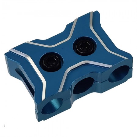 Aluminum RC Car Silicone Wire 14 - 12 AWG Clip / Holder: SkyBlue