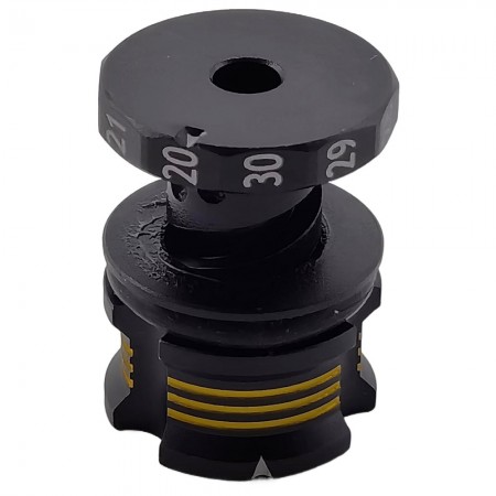 Aluminum RC Car 20-30mm Adjustable Ride Height Gauge: Black Gold