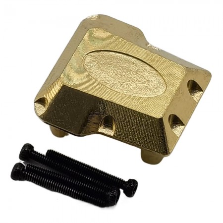 V2 Brass Diff Cover for TRX-4M / TRX4M 1/18th Scale  Crawlerr (Front & Rear Axle Housing Cover) 8.5g/pc