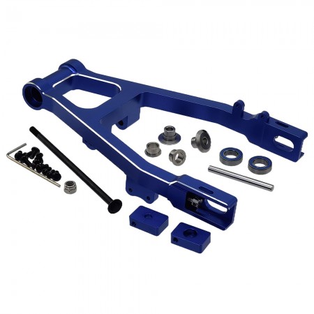 Aluminum 7075 Rear Swing Arm for Losi Promoto MX 1/4-Scale Motorcycle: Blue