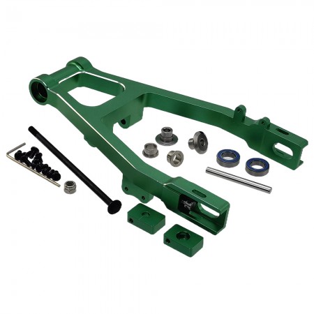 Aluminum 7075 Rear Swing Arm for Losi Promoto MX 1/4-Scale Motorcycle: Green