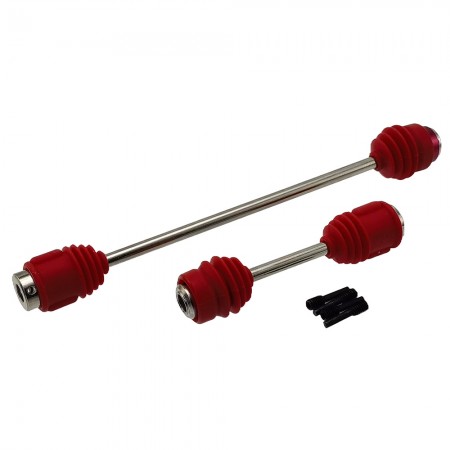 Steel Front / Rear Center CVD Drive Shafts 170/85mm Assembled with Dust Boots for Traxxas E-Revo / Summit / E-Maxx