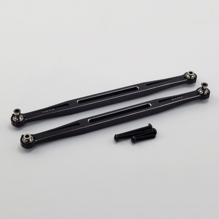 Aluminium 7075 Steering Rod for Traxxas 1/6 4WD XRT 8S Race Monster Truck / 1/5 X-MAXX: Black 2pcs/set