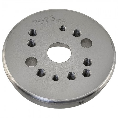 Aluminum 7075-T6 Motor Fix Mount for Traxxas 1/5 X-MAXX / Traxxas 1/6 4WD XRT 8S Race Monster Truck: Silver (Including Hole Spacing of 25mm and 30mm)